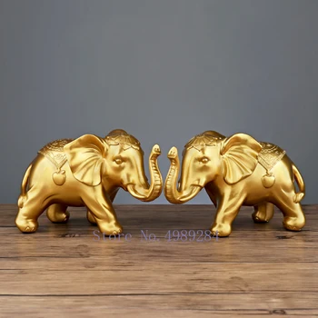 Nordic Creative Resin Elephant Gold Decorative ornaments Simulated animal Home living room miniature figurines elephant figurine
Nordic Creative Resin Elephant Gold Decorative ornaments Simulated animal Home living room miniature figurines elephant figurine