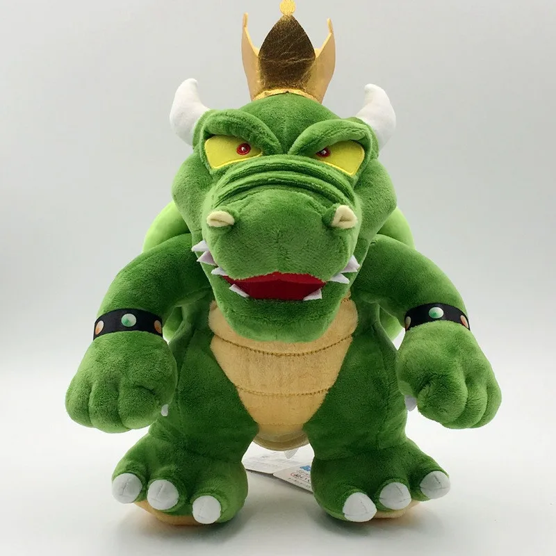 New Super Mario Bros Kuba Dragon Plush Toys King Queen Kuba Bowser Dragon Dry Bone Dark Bowser Koopa Dragon Stuffed Dolls (6)