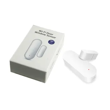 Smart Wireless WiFi Door/Window Sensor DWC-04 Notification Reminder, App Remote Control, Security Alarm System Home White
Smart Wireless WiFi Door/Window Sensor DWC-04 Notification Reminder, App Remote Control, Security Alarm System Home White