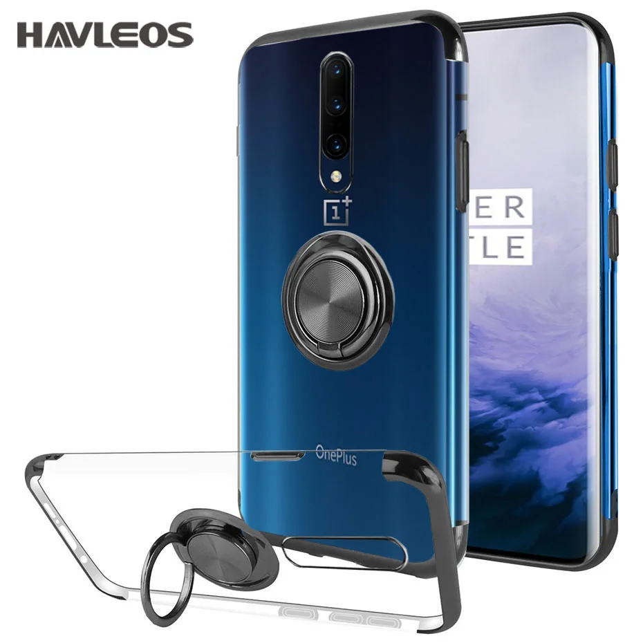 Magnetic Ring Transparent Phone Cases For Oneplus 7 Pro 7pro 6 6T With Ring Holder Slim Clear Soft Tpu Silicone Case Cover Coque
Magnetic Ring Transparent Phone Cases For Oneplus 7 Pro 7pro 6 6T With Ring Holder Slim Clear Soft Tpu Silicone Case Cover Coque