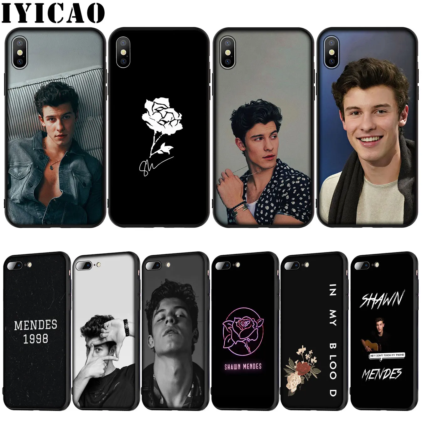 IYICAO Shawn mendes Soft Silicone Cover Case for iPhone XR X XS 11 Pro Max 10 6 6S 7 8 Plus 5 5S SE Phone Case
IYICAO Shawn mendes Soft Silicone Cover Case for iPhone XR X XS 11 Pro Max 10 6 6S 7 8 Plus 5 5S SE Phone Case