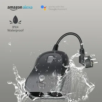 WIFI intelligent switch socket outdoor waterproof intelligent socket new battering gauge support Alexa control socket
WIFI intelligent switch socket outdoor waterproof intelligent socket new battering gauge support Alexa control socket