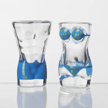 6PC/Set 8 Style Human Body Art Shot Glass Gifts Bullet Small Glass Cup Set Creative Painting Vodka Strong Sake Wine Glass
6PC/Set 8 Style Human Body Art Shot Glass Gifts Bullet Small Glass Cup Set Creative Painting Vodka Strong Sake Wine Glass