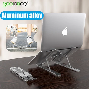 GOOJODOQ Adjustable Foldable Laptop Stand Non-Slip Aluminium Alloy Notebook Holder Laptop Stand For Macbook Pro Air iPad Pro
GOOJODOQ Adjustable Foldable Laptop Stand Non-Slip Aluminium Alloy Notebook Holder Laptop Stand For Macbook Pro Air iPad Pro