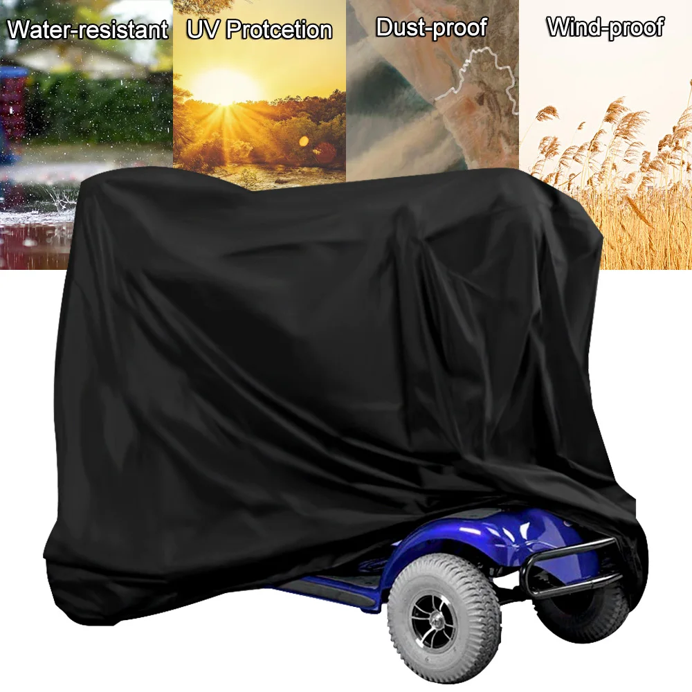 Large Mobility Scooter Cover Motorcycle Cover Rain Sunscreen Dustproof Waterproof UV Cover for Scooter Bike Rain Dustproof Cover
Large Mobility Scooter Cover Motorcycle Cover Rain Sunscreen Dustproof Waterproof UV Cover for Scooter Bike Rain Dustproof Cover