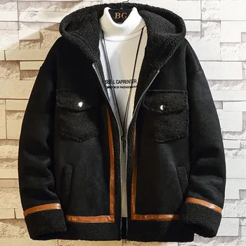 Warm Jacket Men's Sweater Warm Hooded Sweater Coat Jacket Men's Winter Casual Loose Plush Men's Sweater Coat Top Plus Size 5XL
Warm Jacket Men's Sweater Warm Hooded Sweater Coat Jacket Men's Winter Casual Loose Plush Men's Sweater Coat Top Plus Size 5XL