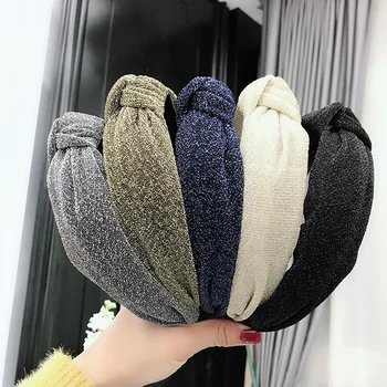 Simple Glitter Shiny Sequin Cloth Fabric Hairband Cross Knotted Wide Headband Hair Hoop For Women Girls Fashion Hair Accessories 
Simple Glitter Shiny Sequin Cloth Fabric Hairband Cross Knotted Wide Headband Hair Hoop For Women Girls Fashion Hair Accessories