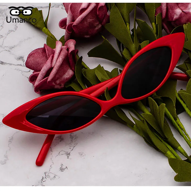 Фото Солнцезащитные очки кошачий глаз для мужчин и женщин модные дизайнерские