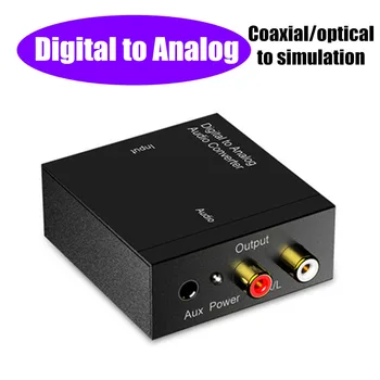 2020 New Upgraded Digital Optical Coaxial Toslink Signal to Analog Audio Converter Adapter RCA Digital To Analog Audio Converter
2020 New Upgraded Digital Optical Coaxial Toslink Signal to Analog Audio Converter Adapter RCA Digital To Analog Audio Converter