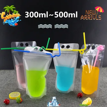 50pcs 300ml~500ml Blank Summer Portable Beverage Ziplock Bag Beer Milk Bar Fruit Juice Coffee Party Drinks Bag Support Printing 
50pcs 300ml~500ml Blank Summer Portable Beverage Ziplock Bag Beer Milk Bar Fruit Juice Coffee Party Drinks Bag Support Printing