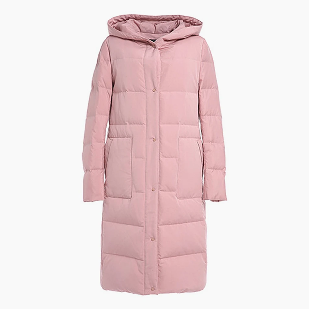 Gowani Long Down Jacket for Women Hood Duck Pink / Red Lightweight Winter Coat Down Puffer
Gowani Long Down Jacket for Women Hood Duck Pink / Red Lightweight Winter Coat Down Puffer