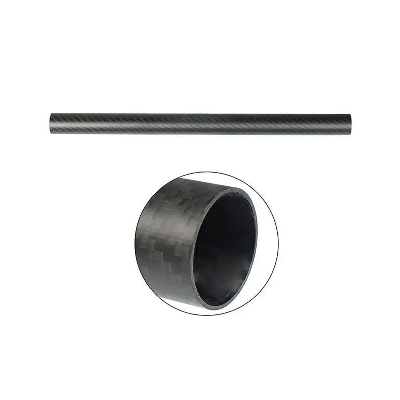 4PCS DIY Quadcopter Twill Matte High Hardness 3K Carbon Fiber Circular Tube Length 351mm for RC Model Airplane | Игрушки и хобби