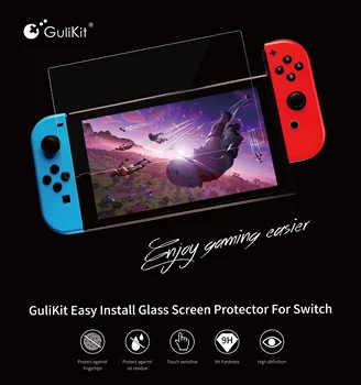 Gulikit Easy Install 9H Hardness Tempered Glass Screen Protector For Nintendo Switch Full Screen Ultimate Protection
Gulikit Easy Install 9H Hardness Tempered Glass Screen Protector For Nintendo Switch Full Screen Ultimate Protection
