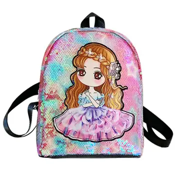 Sequins Girls Backpack Cartoon Princess Teenage Kids Children Lovely Cute Doll School Book Bag Travel Casual Knapsack
Sequins Girls Backpack Cartoon Princess Teenage Kids Children Lovely Cute Doll School Book Bag Travel Casual Knapsack