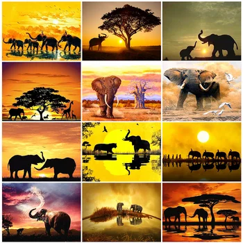 HUACAN DIY Diamond Painting Animal New Arrival Painting Full Square Mosaic Elephant Home Decoration Gift
HUACAN DIY Diamond Painting Animal New Arrival Painting Full Square Mosaic Elephant Home Decoration Gift