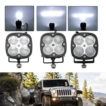 Combo Flood Spot 2 Inch 40W Square LED Driving Light For Offroad Car Truck SUV ATV UTE Boat Led Work Light With Yellow Cover
Combo Flood Spot 2 Inch 40W Square LED Driving Light For Offroad Car Truck SUV ATV UTE Boat Led Work Light With Yellow Cover