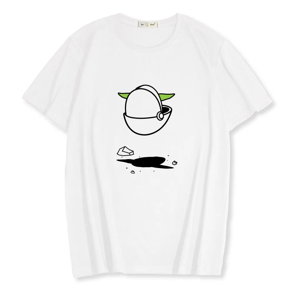 

New 100% cotton O-neck Men's t-shirt High Quality Cute Cartoon Print Unisex T-shirt Tops Summer Men's clothing Oversize tee