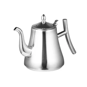 Coffee Tea Kettle Stainless Steel Gooseneck Pour Over Water Boiler Heater with Filter Strainer for Kitchen Hotel Restaurant Cafe
Coffee Tea Kettle Stainless Steel Gooseneck Pour Over Water Boiler Heater with Filter Strainer for Kitchen Hotel Restaurant Cafe