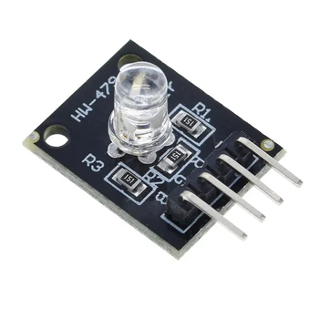 5pcs/lot Smart Electronics 4pin RGB Module KY-016 Three Colors 3 Color RGB LED Sensor Module for Arduino DIY Starter Kit KY016
5pcs/lot Smart Electronics 4pin RGB Module KY-016 Three Colors 3 Color RGB LED Sensor Module for Arduino DIY Starter Kit KY016