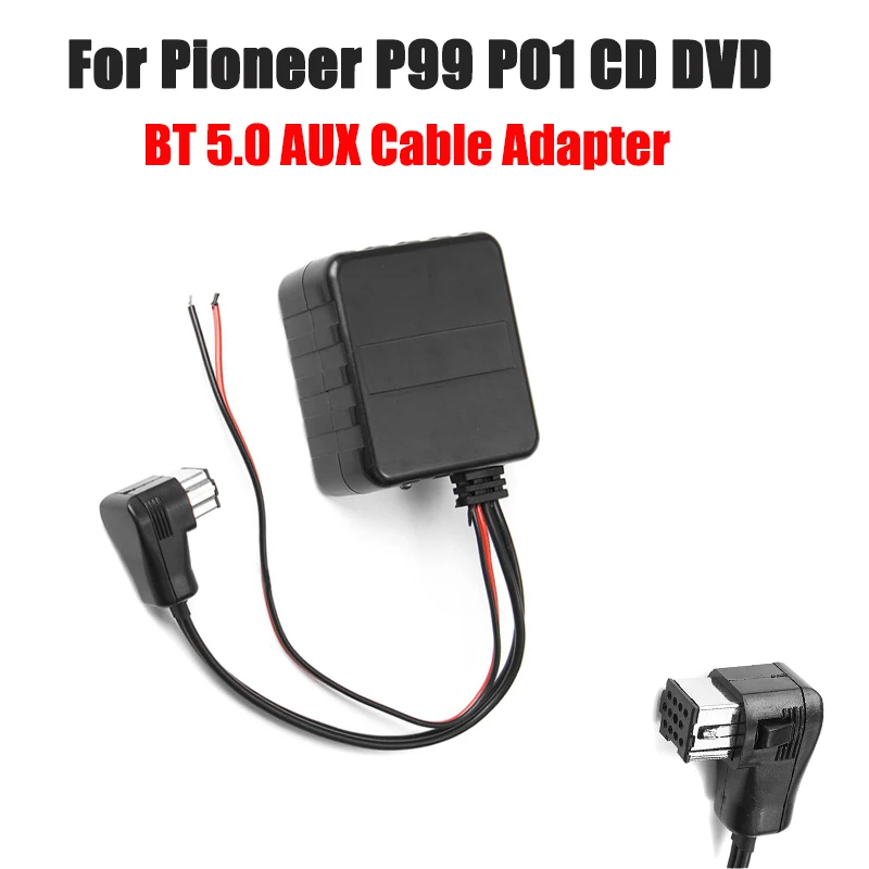 12V HIFI Car bluetooth Module AUX Cable Adapter Audio Radio Stereo Fit For Pioneer P99 P01 CD DVD Head Unit
12V HIFI Car bluetooth Module AUX Cable Adapter Audio Radio Stereo Fit For Pioneer P99 P01 CD DVD Head Unit