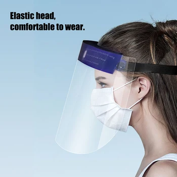 Transparent Protective Full Face Shield Covering Mask Safety Isolation Protector Facial Cover Oil Splash Proof Anti-saliva
Transparent Protective Full Face Shield Covering Mask Safety Isolation Protector Facial Cover Oil Splash Proof Anti-saliva