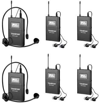 Takstar WTG-500 2 Transmitter+4 Receivers UHF Wireless tour guide system For Tourist guide Simultaneous interpretation Teaching
Takstar WTG-500 2 Transmitter+4 Receivers UHF Wireless tour guide system For Tourist guide Simultaneous interpretation Teaching