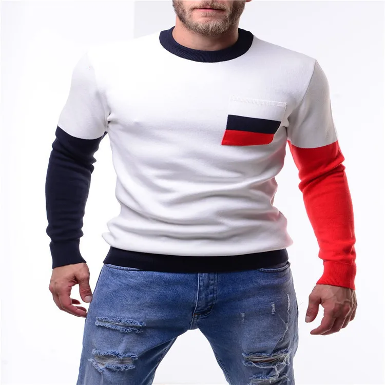 Men's hoodie new spring and fall round neck knitted long-sleeve collared collared stitching shirt graphic t shirts men clothing
Men's hoodie new spring and fall round neck knitted long-sleeve collared collared stitching shirt graphic t shirts men clothing