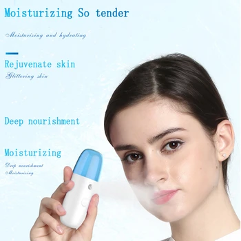 Face Humidifier Sprayer Multifunctional Beauty Instrument Moisturizing Rejuvenating Facial Steamer Nano Water Mist Spray
Face Humidifier Sprayer Multifunctional Beauty Instrument Moisturizing Rejuvenating Facial Steamer Nano Water Mist Spray