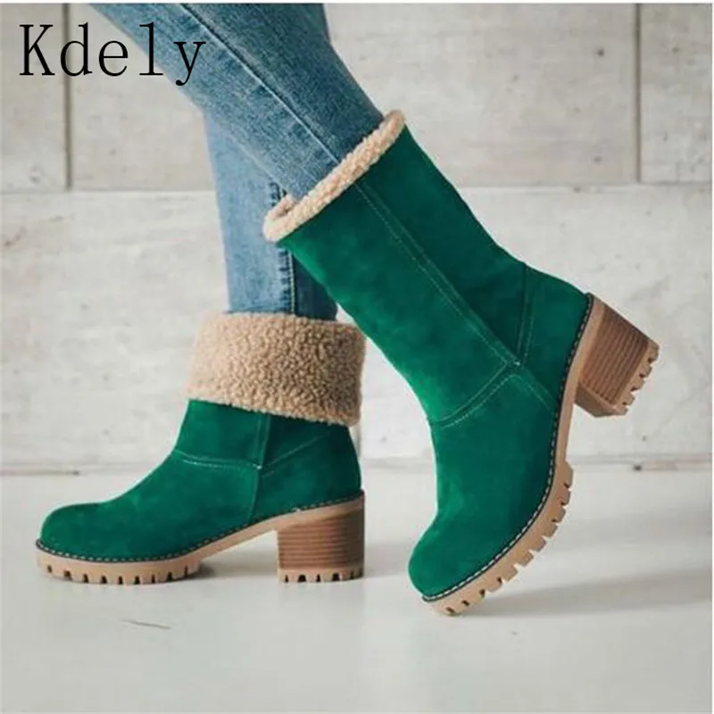 Plus size 43 snow boots anti-skid warm midsole with thick cotton boots with flanged sides two women's boots botas mujer
Plus size 43 snow boots anti-skid warm midsole with thick cotton boots with flanged sides two women's boots botas mujer