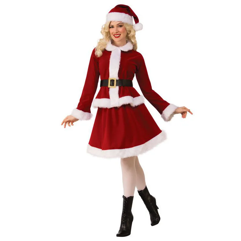 

2020 Christmas costumes Christmas stage costumes role-playing Chirstmas party suits Christmas Dress Christmas Cosplay Suits