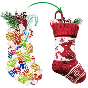 Christmas Stocking(9') Reindeer, Snowflake, Christmas Tree Classic Xmas Figures Christmas Decorations Gift Bags
Christmas Stocking(9') Reindeer, Snowflake, Christmas Tree Classic Xmas Figures Christmas Decorations Gift Bags