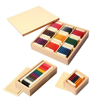 1Set Montessori Materials Sensory Toys Color Box 1/2/3 Wooden Colorful Multicolor Tablet Boxs Educational Preschool Toy
1Set Montessori Materials Sensory Toys Color Box 1/2/3 Wooden Colorful Multicolor Tablet Boxs Educational Preschool Toy