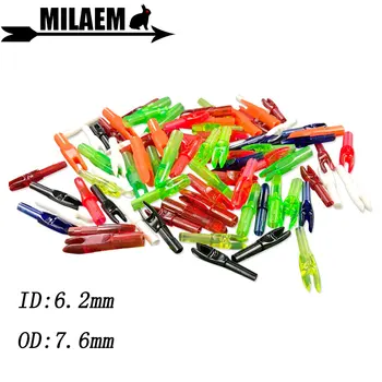 100pcs Archery Arrow Nock Arrow Cam Plastic Nock ID 6.2mm OD7.6mm Arrow Shaft Carbon Aluminum Arrow Shooting Hunting Accessories
100pcs Archery Arrow Nock Arrow Cam Plastic Nock ID 6.2mm OD7.6mm Arrow Shaft Carbon Aluminum Arrow Shooting Hunting Accessories