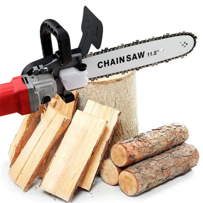 Logging Saw Chainsaw 220V Wood Chain AC Home DIY Electric Small Multifunctional Woodworking Angle Grinder Modification
Logging Saw Chainsaw 220V Wood Chain AC Home DIY Electric Small Multifunctional Woodworking Angle Grinder Modification