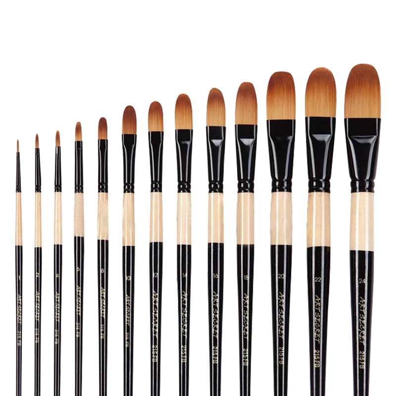 Artsecret 215FB Drawing Brush Synthetic Hair Wooden Handle For Watercolor Oil Acrylic Painting Stationery Art Tool Supplies
Artsecret 215FB Drawing Brush Synthetic Hair Wooden Handle For Watercolor Oil Acrylic Painting Stationery Art Tool Supplies