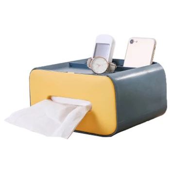 Creative Plastic Multifunctional Tissue Box Remote Control Storage Tissue Box Dust-Proof Tissue Canister Desktop Storage Box
Creative Plastic Multifunctional Tissue Box Remote Control Storage Tissue Box Dust-Proof Tissue Canister Desktop Storage Box