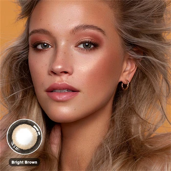 HIDROCOR® Contacts Lenses 2PCS / Pair Yearly Myopia Power Prescription Natural Colored Contact Lens SUNGLOW Series
HIDROCOR® Contacts Lenses 2PCS / Pair Yearly Myopia Power Prescription Natural Colored Contact Lens SUNGLOW Series