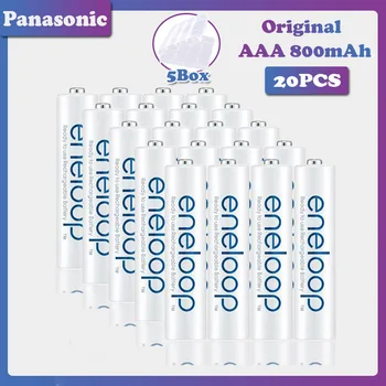 20pcs Original Panasonic 1.2V 800mAh AAA Rechargeable Battery for remote control toy Ni-MH Pre-charged Battery cycle 2100 times
20pcs Original Panasonic 1.2V 800mAh AAA Rechargeable Battery for remote control toy Ni-MH Pre-charged Battery cycle 2100 times