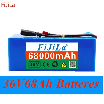 36V 10S4P 68Ah 500W high power battery 36V 68000mAh 18650 lithium battery pack Ebike electric bicycle bicycle with BMS
36V 10S4P 68Ah 500W high power battery 36V 68000mAh 18650 lithium battery pack Ebike electric bicycle bicycle with BMS