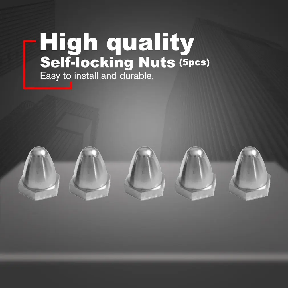 5PCS Self-locking Nuts Motor Cover Positive and Reverse Propeller Clips Bullet Heads For 1/10 RC Car Crawler D90 Traxxas TRX4
5PCS Self-locking Nuts Motor Cover Positive and Reverse Propeller Clips Bullet Heads For 1/10 RC Car Crawler D90 Traxxas TRX4