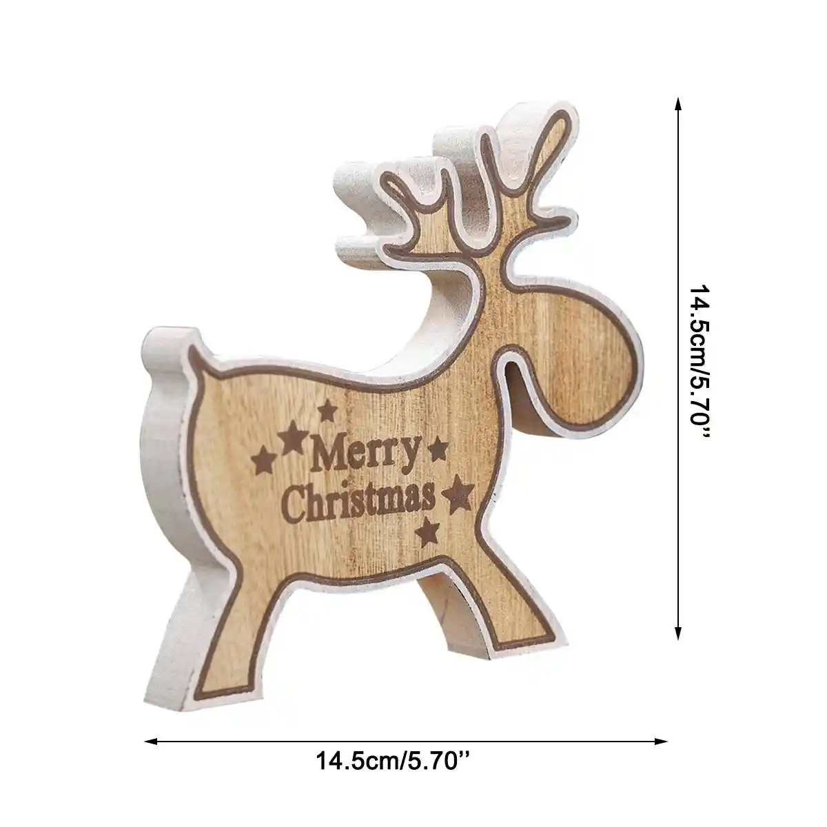 small decorative ornament wooden pendant gift new year christmas