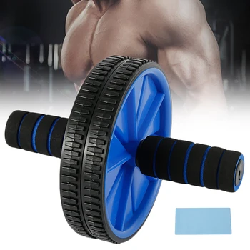 Abdominal Roller Exercise Wheel Rope Muscle Double-wheeled with Mat for Arm Waist Leg Exercise Muscle Trainer Fitness Equipment
Abdominal Roller Exercise Wheel Rope Muscle Double-wheeled with Mat for Arm Waist Leg Exercise Muscle Trainer Fitness Equipment