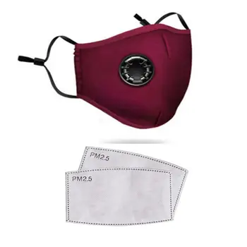 PM2.5 Unisex Mask Anti-fog Dustproof 5 layers Protective Mask Face Mask with 2 PM2.5 Filters and Breath Valve Mask
PM2.5 Unisex Mask Anti-fog Dustproof 5 layers Protective Mask Face Mask with 2 PM2.5 Filters and Breath Valve Mask