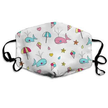 Mouth Mask Whale Love Ice Cream Earloop Face Mask for Kids Teens Men Women Winter SummerWhaleSeaParty
Mouth Mask Whale Love Ice Cream Earloop Face Mask for Kids Teens Men Women Winter SummerWhaleSeaParty