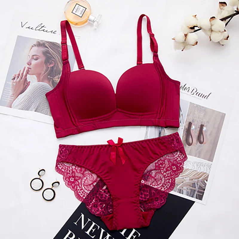 Fashion Bras Brief Set For Women Push Up Bralette Seamless Bra Set Lingerie Ultrathin Sleeping Brassiere Sleepwear Underwear #D
Fashion Bras Brief Set For Women Push Up Bralette Seamless Bra Set Lingerie Ultrathin Sleeping Brassiere Sleepwear Underwear #D