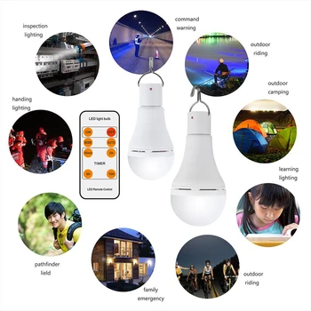 Portable LED Solar Lamp Charged Solar Energy Light Panel Powered Emergency Bulb For Outdoor Garden Camping Tent Fishing
Portable LED Solar Lamp Charged Solar Energy Light Panel Powered Emergency Bulb For Outdoor Garden Camping Tent Fishing