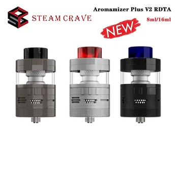 Original Steam Crave Aromamizer Plus V2 RDTA 8ml/16ml Capacity Atomizer with Top Fill Airflow 510 Thread Vape Tank VS Zeus X
Original Steam Crave Aromamizer Plus V2 RDTA 8ml/16ml Capacity Atomizer with Top Fill Airflow 510 Thread Vape Tank VS Zeus X