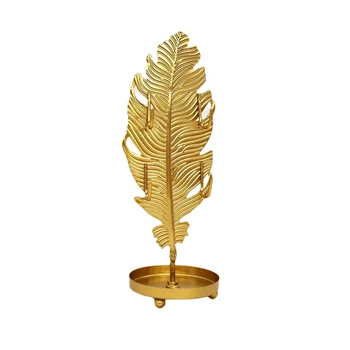 Jewelry Stand Storage Rack Bedroom Earring Necklace European Style Display Holder Space Saving Detachable Hooks Leaves Shape
Jewelry Stand Storage Rack Bedroom Earring Necklace European Style Display Holder Space Saving Detachable Hooks Leaves Shape