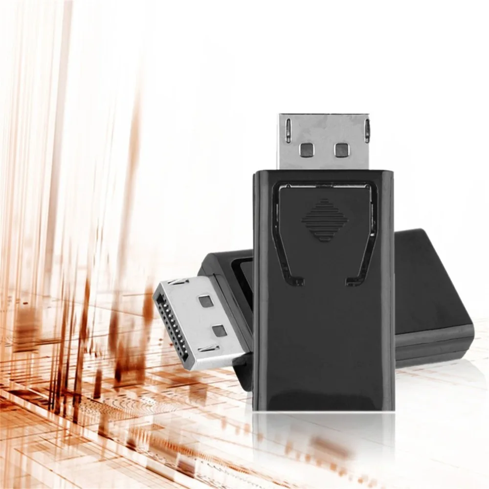 DisplayPort to HDMI Adapter Converter Display Port Male DP to HDMI Female HDTV Cable Adapter Video Audio For PC TV Projector