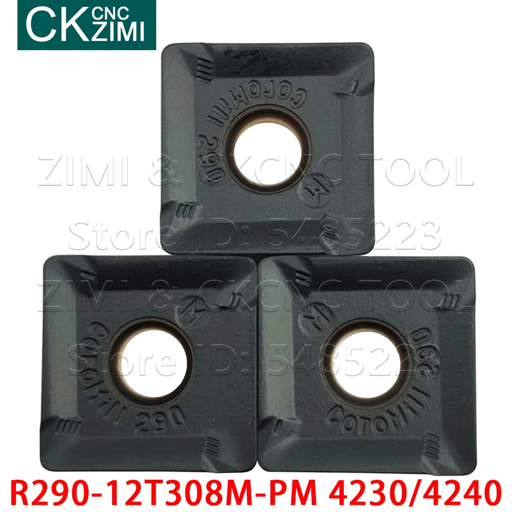 R290-12T308M-PM 4230 R290-12T308M-PM 4240 Milling inserts Carbide Inserts Machining Center Milling Turning CNC Tools for steel
R290-12T308M-PM 4230 R290-12T308M-PM 4240 Milling inserts Carbide Inserts Machining Center Milling Turning CNC Tools for steel